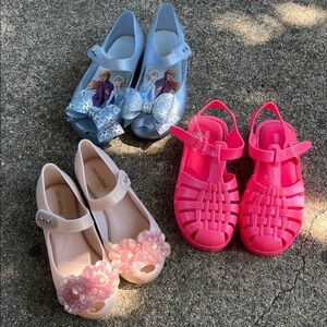 Mini Melissa Sandals Lot - size 12